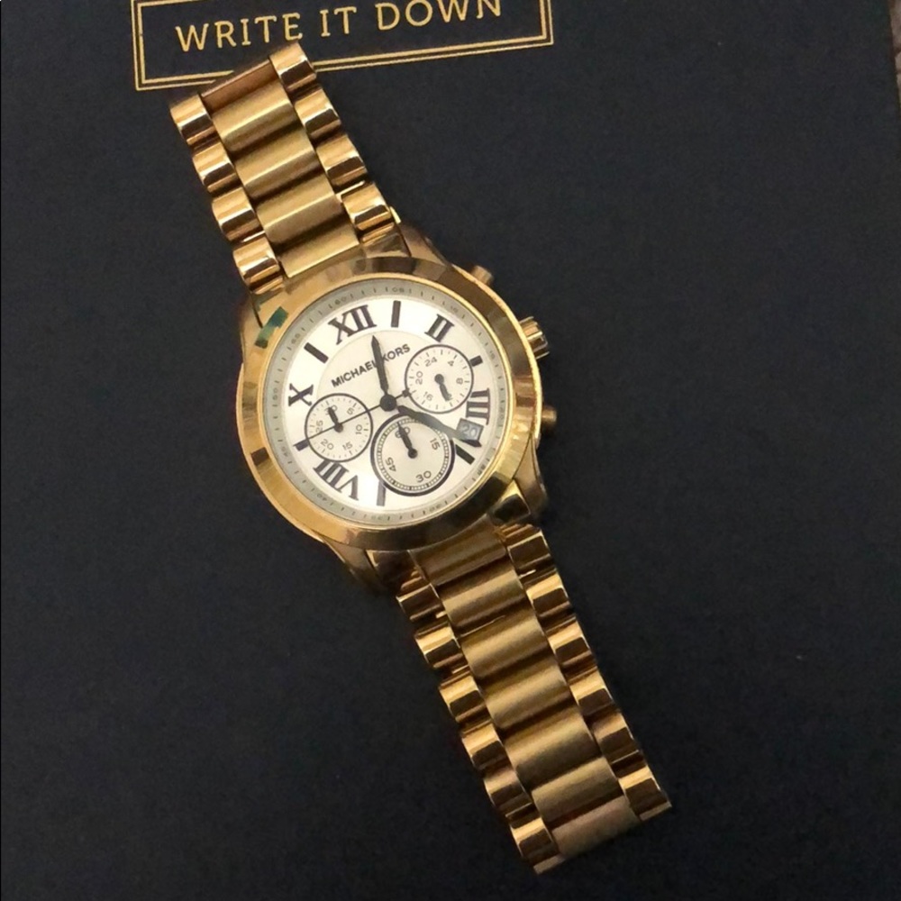 Michael Kors gold watch